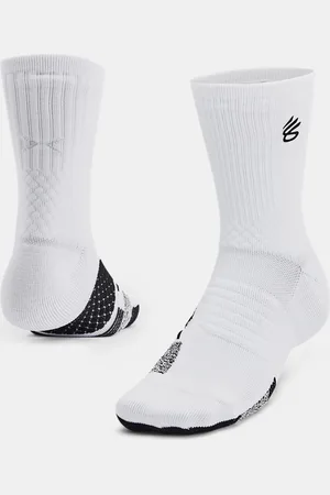 Under Armour Chaussettes mi-hautes Curry ArmourDry™ Playmaker unisexes