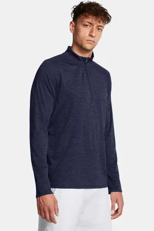 Under Armour Haut ½ zip texturé Tech™ pour homme Midnight Marine