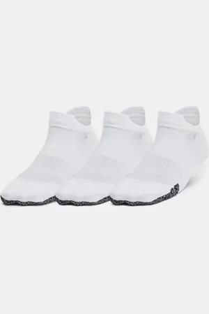 Under Armour Chaussettes invisibles à languette Breathe pour femme (lot de 3 paires)