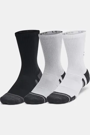 Under Armour Chaussettes hautes Performance Tech unisexes (lot de 6 paires) Mod