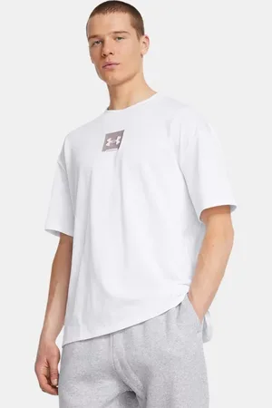 Under Armour Tee-shirt à manches courtes oversize Heavyweight SM Box pour homme