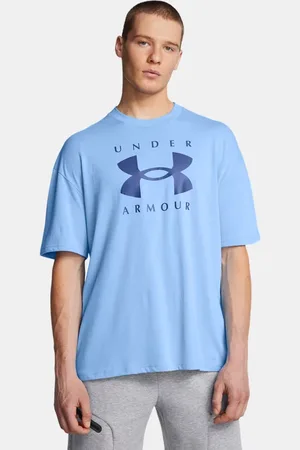 Under Armour Haut à manches courtes oversize griffé Heavyweight pour homme Horizon