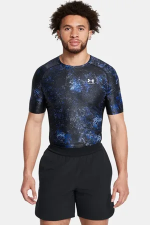 Under Armour Haut imprimé à manches courtes HeatGear® Iso-Chill pour homme Tech