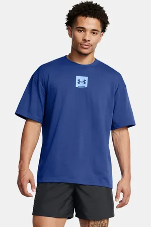 Under Armour Tee-shirt à manches courtes oversize Heavyweight SM Box pour homme Tech