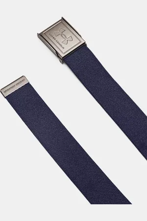 Under Armour Ceinture Drive Stretch Webbing pour garçon Midnight Marine