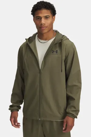 Under Armour Veste coupe-vent Rival Woven pour homme Marine OD