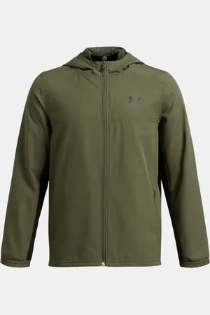 Under Armour Veste Rival Woven pour garçon Marine OD