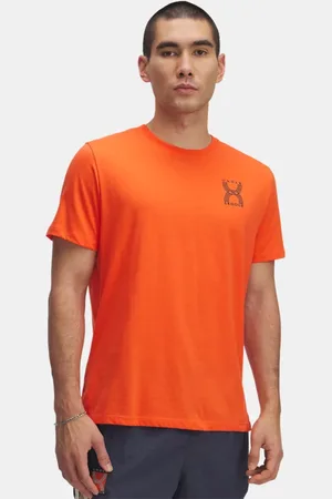 Under Armour Haut à manches courtes Run 96 pour homme Fire