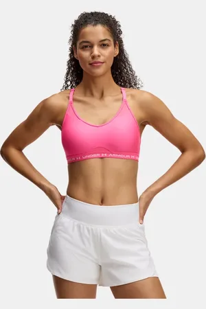 Under Armour Brassière de sport à dos croisé et maintien léger pour femme Aero
