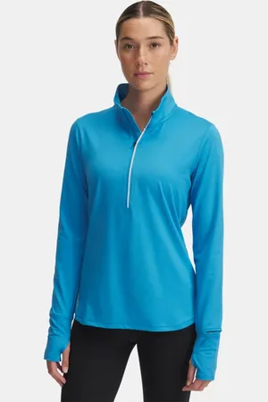 Under Armour Haut ½ zip Qlifier Run pour femme Ether
