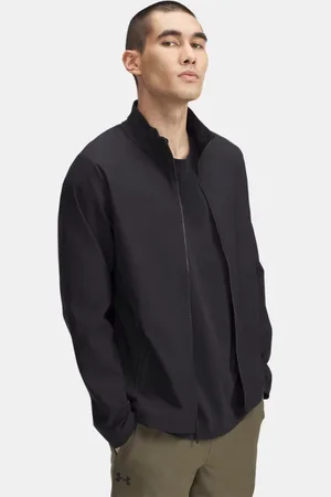 Under Armour Haut entièrement zippé sans capuche Unstoppable pour homme