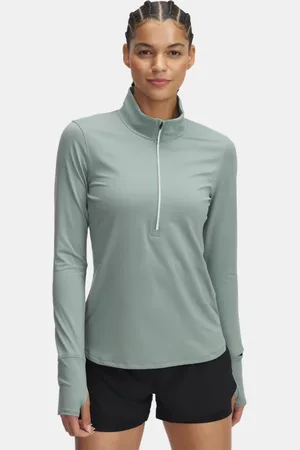 Under Armour Haut ½ zip Qlifier Run pour femme Silica
