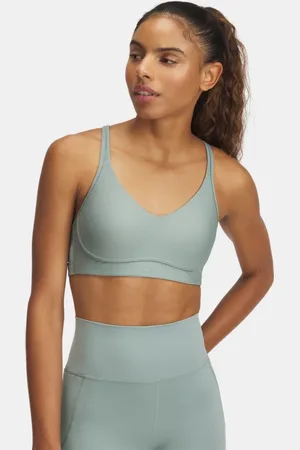 Under Armour Brassière de sport à maintien léger Infinity 2.0 pour femme Silica