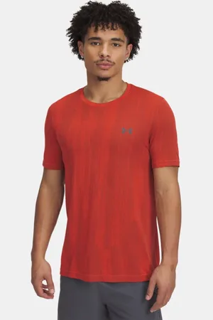 Under Armour Haut à manches courtes Vanish Seamless pour homme Fire
