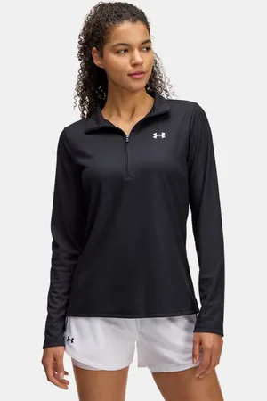 Under Armour Haut ½ zip Tech™ Rib pour femme