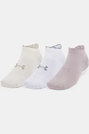 Under Armour Chaussettes basses Essential unisexes (lot de 3 paires) Dawn