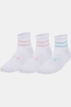 Under Armour Chaussettes Essential pour femme (lot de 3 paires)