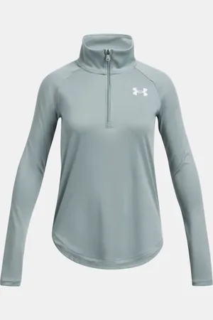 Under Armour Haut ½ zip à motif Tech™ pour fille Silica