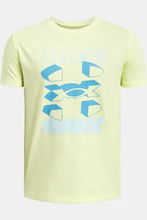 Under Armour Haut à manches courtes et grand logo Split pour garçon Sonic