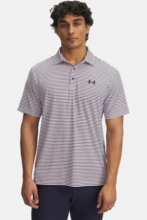 Under Armour Polo Playoff 3.0 Stripe pour homme Prime