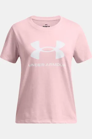 Under Armour Haut à manches courtes Big Logo pour fille Prime