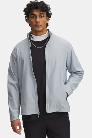 Under Armour Haut entièrement zippé sans capuche Unstoppable pour homme Harbor