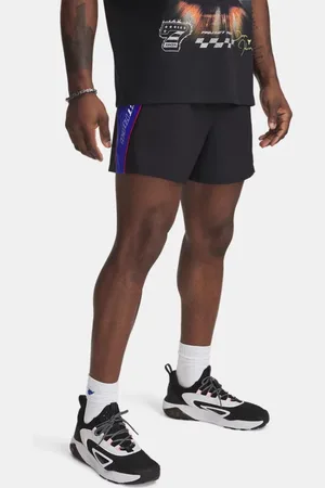 Under Armour Short Colorblock tissé Project Rock pour homme