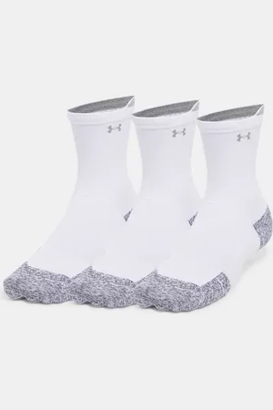 Under Armour Lot de 3 paires de chaussettes mi-hautes ArmourDry® Run Cushion unisexes
