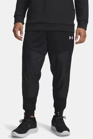 Pantalon De Jogging Homme Riverso - Coton/Polyester - Slim Fit - Multi-Tailles S-5XL - Noir/Gris/Rouge