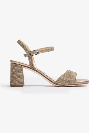 Unisa Sandales en tissu brillant.