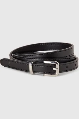 Benetton Fine Ceinture Noire