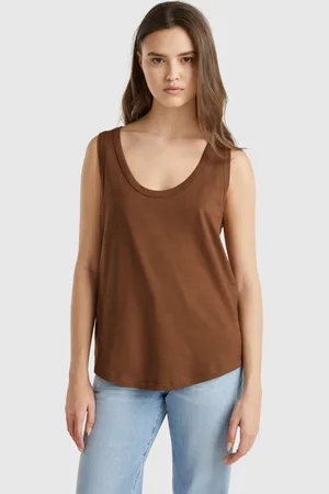 Benetton Débardeur En Coton Léger