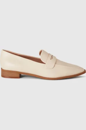 Benetton Mocassins En Tissu Enduit