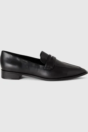 Benetton Mocassins En Tissu Enduit