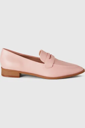 Benetton Mocassins En Tissu Enduit