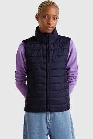 Benetton Gilet Sans Manches Coupe Slim Avec Rembourrage
