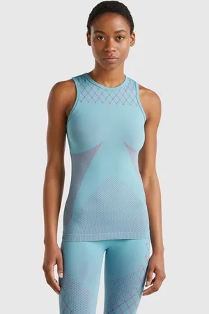 Benetton Débardeur De Sport Sans Couture