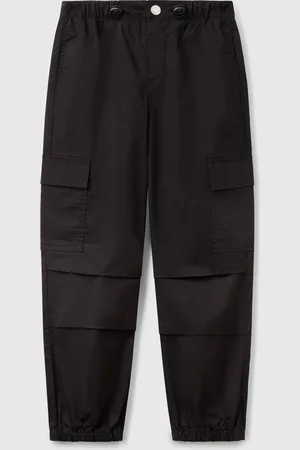 Benetton Pantalon Cargo En Coton Stretch