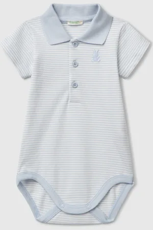 Benetton Body Polo En Coton Stretch