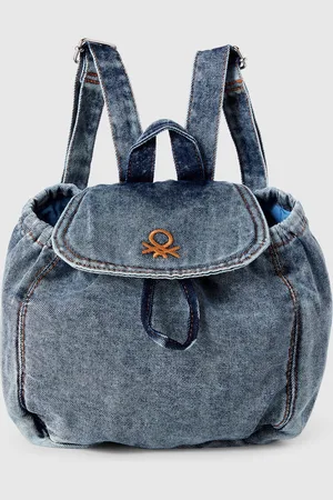 Benetton Sac À Dos En Jean