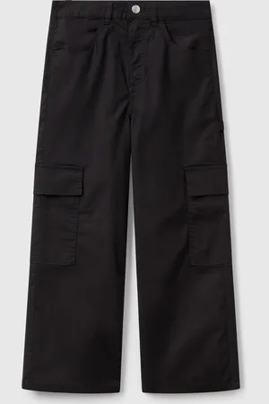 Benetton Pantalon Cargo Coupe Large