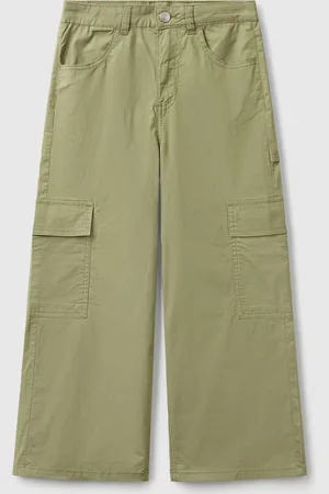 Benetton Pantalon Cargo Coupe Large