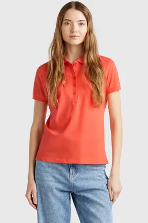 Benetton Polo Coupe Slim En Coton Stretch