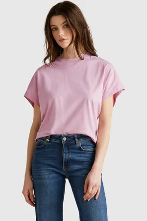 Benetton T-shirt À Manches Kimono
