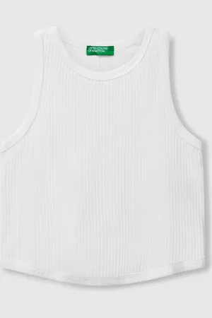 Benetton Débardeur Côtelé