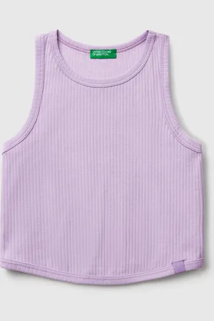 Benetton Débardeur Côtelé
