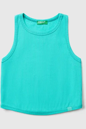 Benetton Débardeur Côtelé