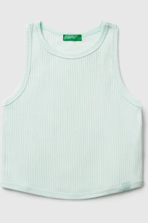 Benetton Débardeur Côtelé
