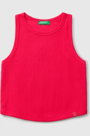 Benetton Débardeur Côtelé