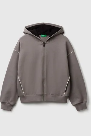 Benetton Sweat Oversize À Capuche